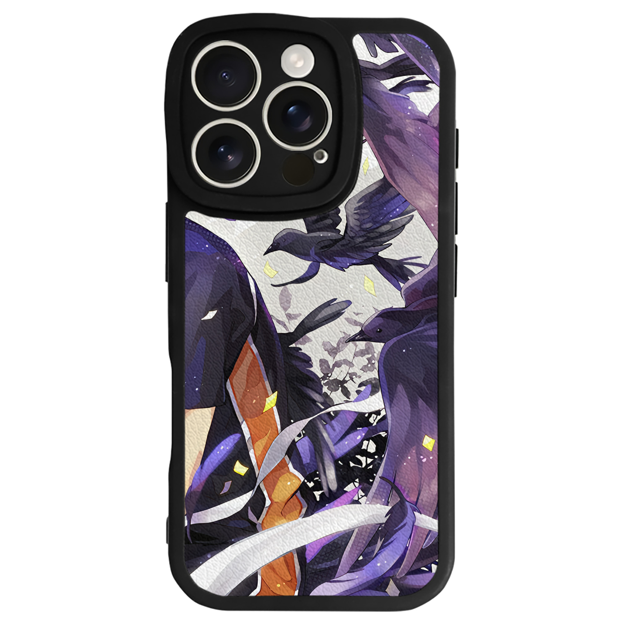 （画像用） ハイキュー!! Haikyu!! 【iPhone 16シリーズ対応】シリコンスマホケース（レザー調） 材質：シリコン